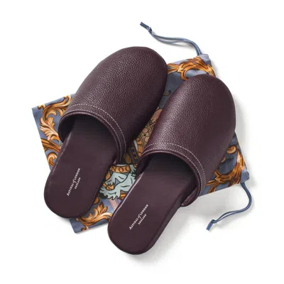 Aspinal Of London Hudson Travel Slippers In Multi