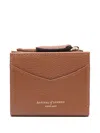 Aspinal Of London Hudson Wallet In Brown