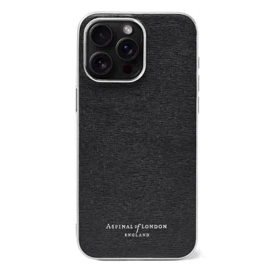 Aspinal Of London Iphone 15 Pro Max Case In Black