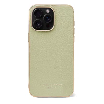 Aspinal Of London Iphone 15 Pro Max Case In Green