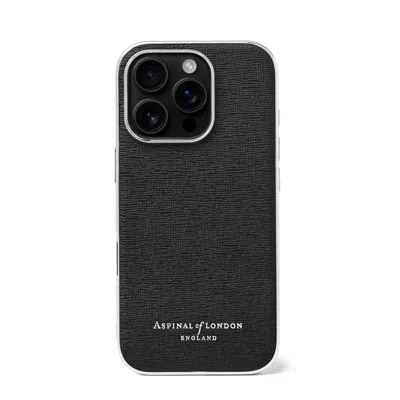 Aspinal Of London Iphone 16 Pro Case In Black
