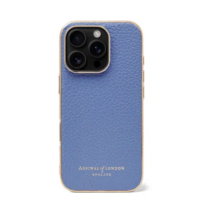 Aspinal Of London Iphone 16 Pro Case In Blue