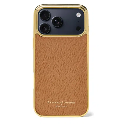 Aspinal Of London Iphone 17 Pro Max Case In Brown
