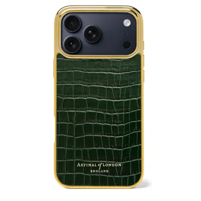Aspinal Of London Iphone 17 Pro Max Case In Green