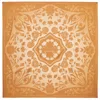 Aspinal Of London Lancashire Rose Silk Scarf In Multi