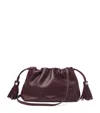 Aspinal Of London Large East West Hudson Cross-body Pouch In Burgundy