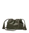 Aspinal Of London Large East West Hudson Cross-body Pouch In Green