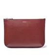 Aspinal Of London Large Ella Make Up Bag In Red