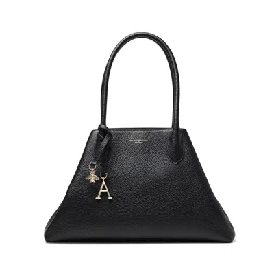 Aspinal Of London Large Paris Bag In Black