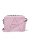 Aspinal Of London Leather 'a' Camera Bag In Purple