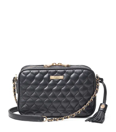 Aspinal Of London Leather Alice Cross-body Bag In Blue