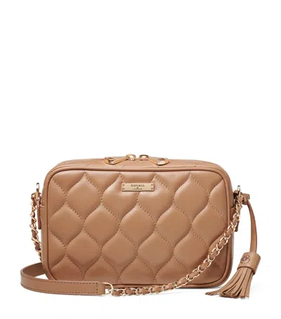 Aspinal Of London Leather Alice Cross-body Bag In Brown