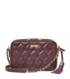 Aspinal Of London Leather Alice Cross-body Bag In Purple