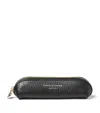 Aspinal Of London Leather Baby Pen Case In Black