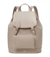 Aspinal Of London Leather Backpack In Neutral