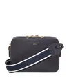 Aspinal Of London Leather Camera Bag In Blue