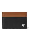 Aspinal Of London Leather Card Holder In Black
