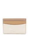 Aspinal Of London Leather Card Holder In Neutrals