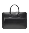 Aspinal Of London Leather Connaught Briefcase In Black
