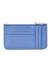 Aspinal Of London Leather Ella Card Case In Blue