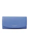 Aspinal Of London Leather Essential Purse In Blue