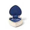 Aspinal Of London Leather Heart Ring Box