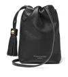 Aspinal Of London Womens Black Hudson Leather Cross-body Bag In Black