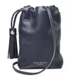 Aspinal Of London Leather Hudson Cross-body Pouch Bag In Navy