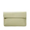 Aspinal Of London Leather Laptop Case In Green