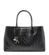 Aspinal Of London Leather London Tote Bag In Black