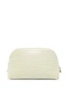 Aspinal Of London Leather Make-up Bag