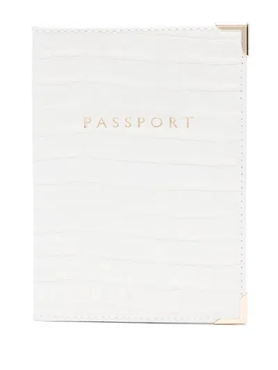 Aspinal Of London Leather Passport Cover