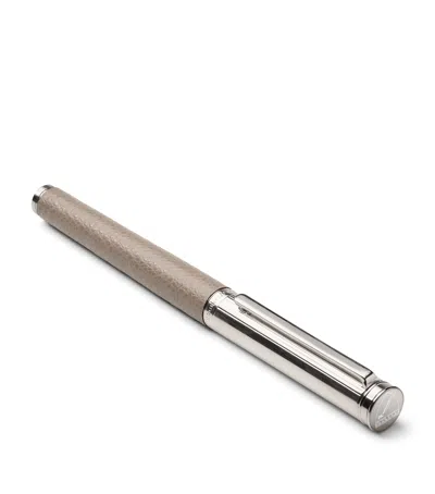 Aspinal Of London Leather Rollerball Pen