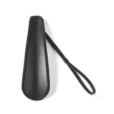 Aspinal Of London Leather Shoehorn In Black