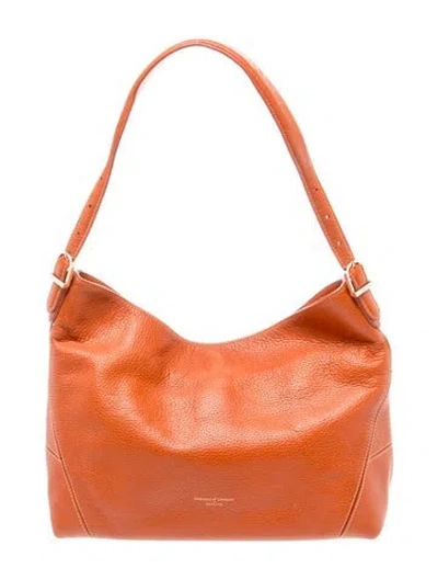 Pre-owned Aspinal Of London Leather Shoulder Bag In Brown