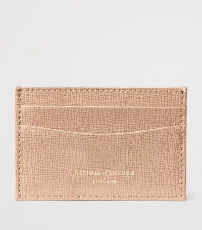 Aspinal Of London Leather Slim Card Holder