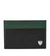 Aspinal Of London Leather Slim Card Holder In Black