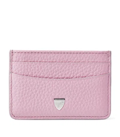 ASPINAL OF LONDON LEATHER SLIM CARD HOLDER