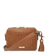 Aspinal Of London Camera Crossbody Bag In Brown