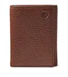 Aspinal Of London Leather Trifold Wallet In Brown