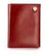 Aspinal Of London Leather Trifold Wallet In Brown
