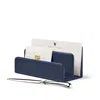 Aspinal Of London Letter Rack In Blue