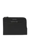 Aspinal Of London Logo-print Leather Travel Wallet In Schwarz