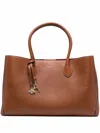 Aspinal Of London London Leather Tote Bag In Brown