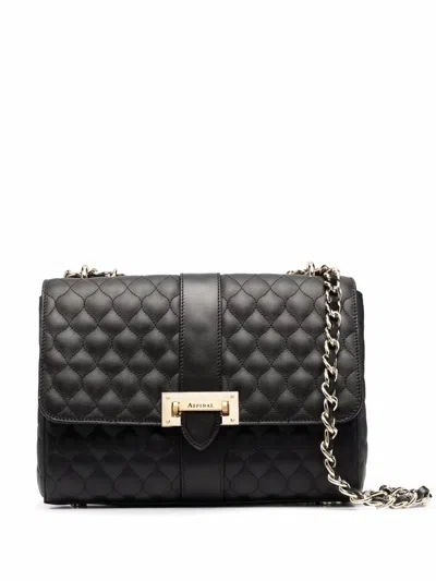Aspinal Of London Lottie Crossbody Bag In Black