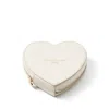 Aspinal Of London Medium Heart Jewellery Case In Neutral