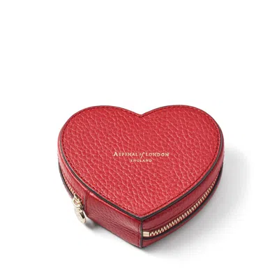 Aspinal Of London Medium Heart Jewellery Case