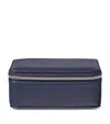 Aspinal Of London Medium Leather Travel Jewellery Box In Blue