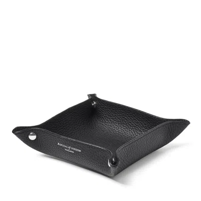 Aspinal Of London Medium Soft Tidy Tray In Black