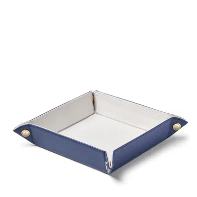 Aspinal Of London Medium Tidy Tray In Blue